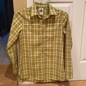 BURTON DRYRIDE COOL FLAVORS 3/4 BUTTON TUNIC Sz Small
